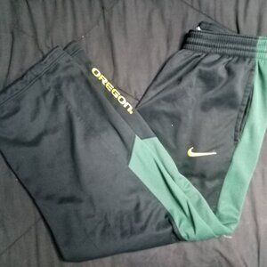 Vintage Nike Therma-Fit Oregon Ducks Sweat Pants Joggers Trainers